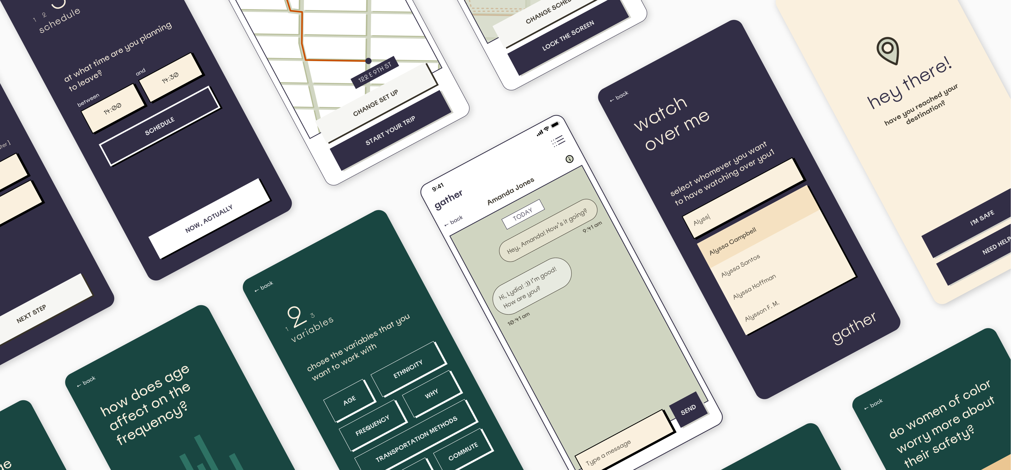 gather screens