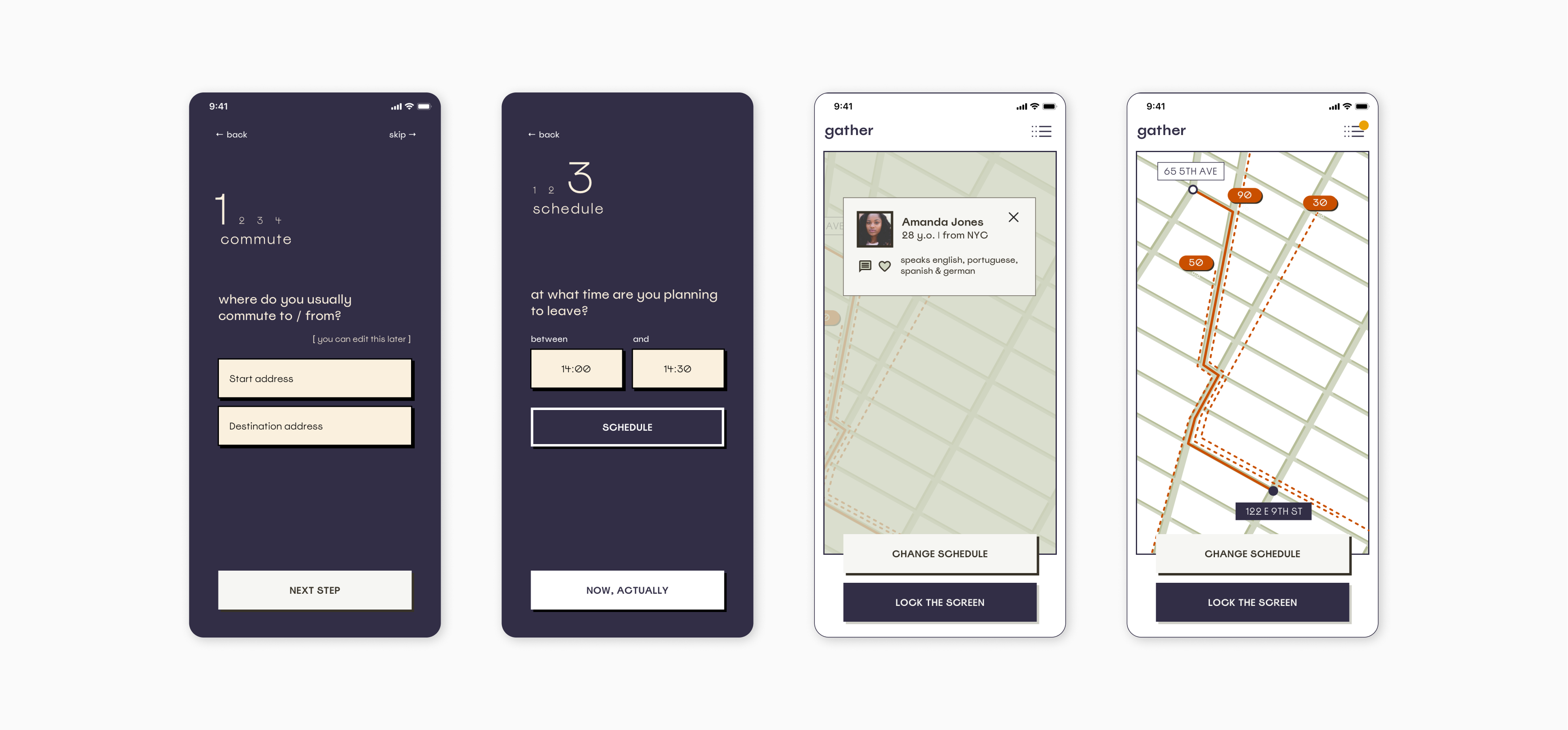 gather screens